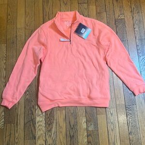 Women’s Charles River Crosswind Quarter Zip Sweatshirt: Size Small NWT